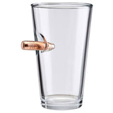 Ben Shot Bullet Pint Beer Glass