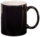 11 oz. Ceramic Round LazerMug